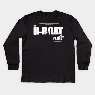 WW2 Submarine - the U-boat Peril Kids Long Sleeve T-Shirt